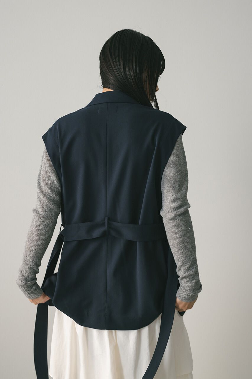 STYLEMIXER「ルーズテーラードベスト」|ダウンベスト・ベスト|