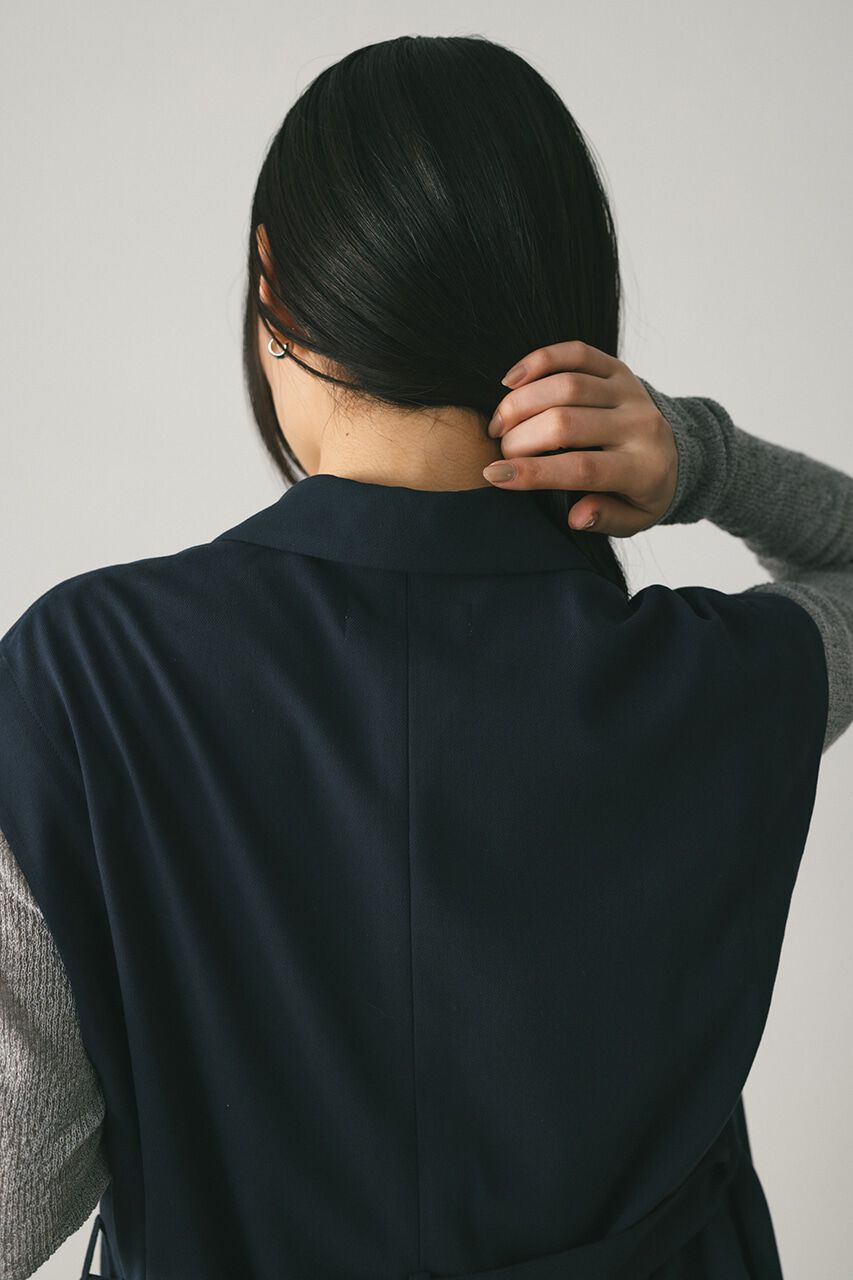 STYLEMIXER「ルーズテーラードベスト」|ダウンベスト・ベスト|