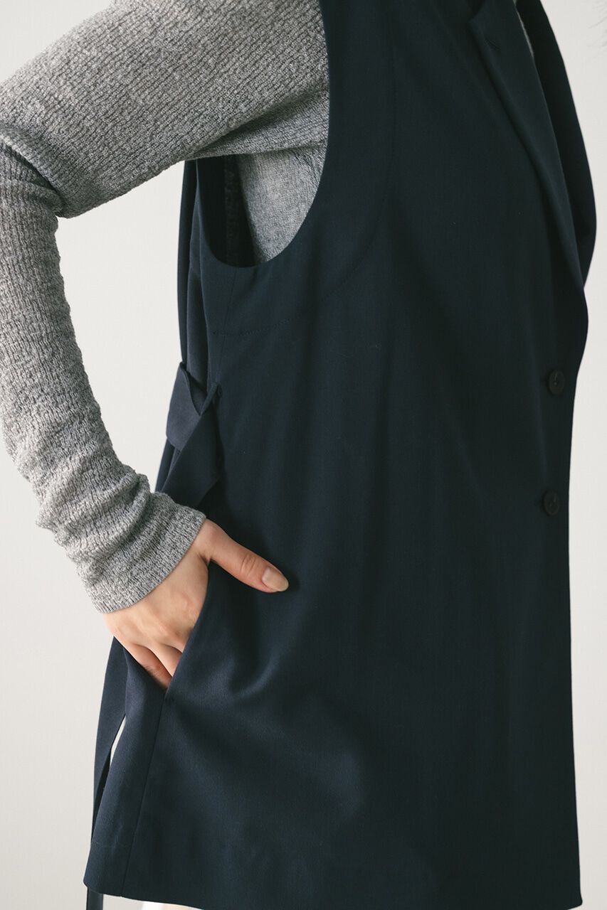 STYLEMIXER「ルーズテーラードベスト」|ダウンベスト・ベスト|