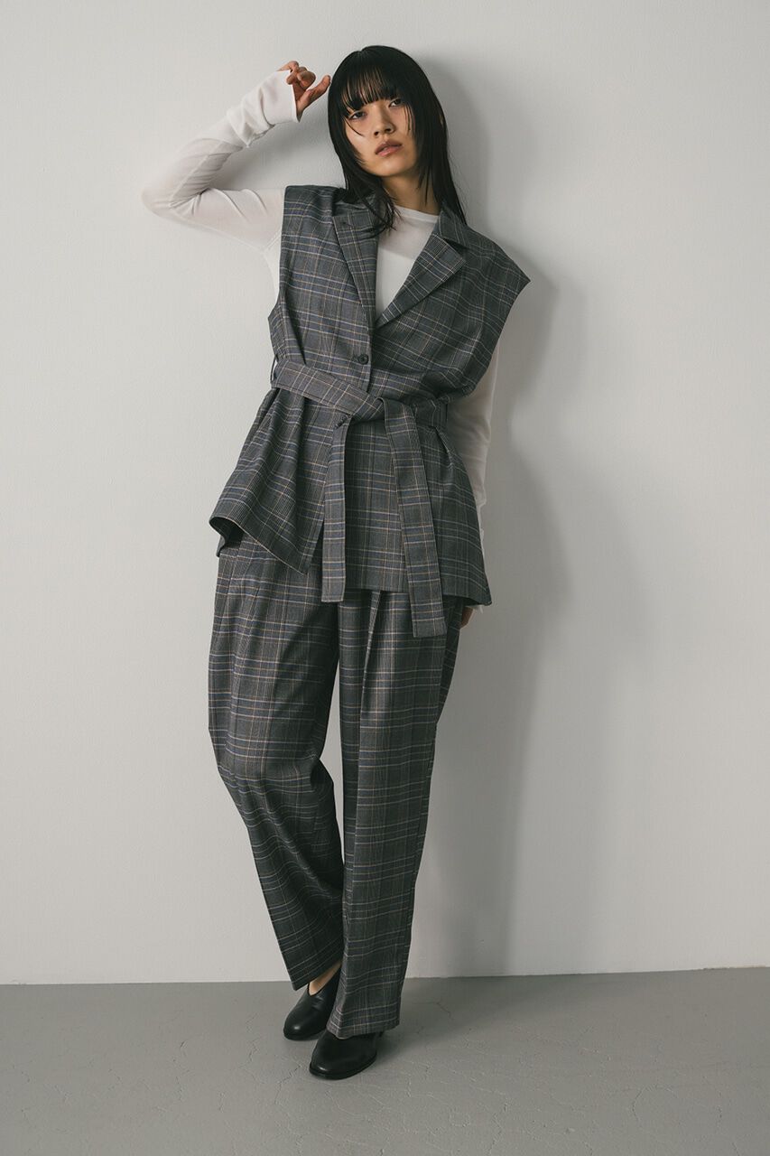 STYLEMIXER「ルーズテーラードベスト」|ダウンベスト・ベスト|