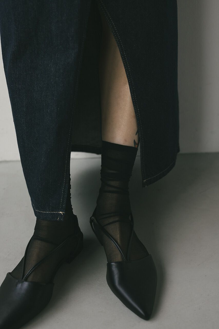 STYLEMIXER「ハイストレッチシアーソックス」|その他|BLK