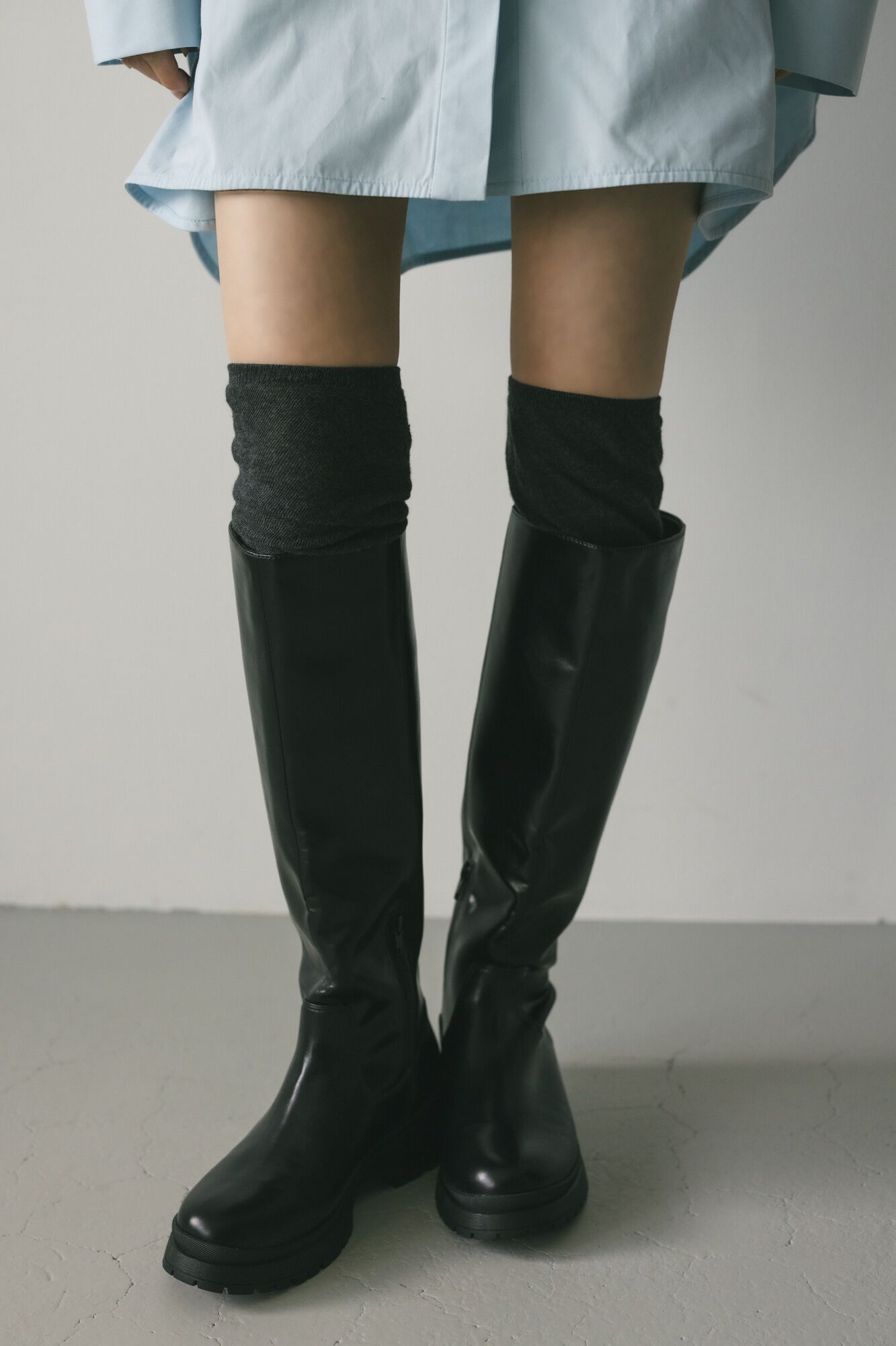 STYLEMIXER「トラックソールロングブーツ」|その他|