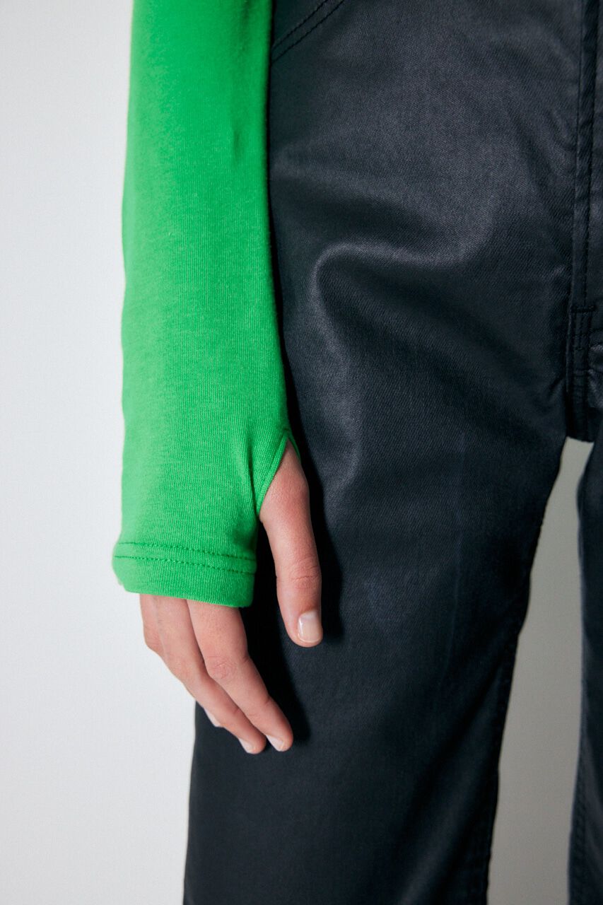 MOUSSY「HI NECK SOFT LS Tシャツ」|Tシャツ・カットソー|