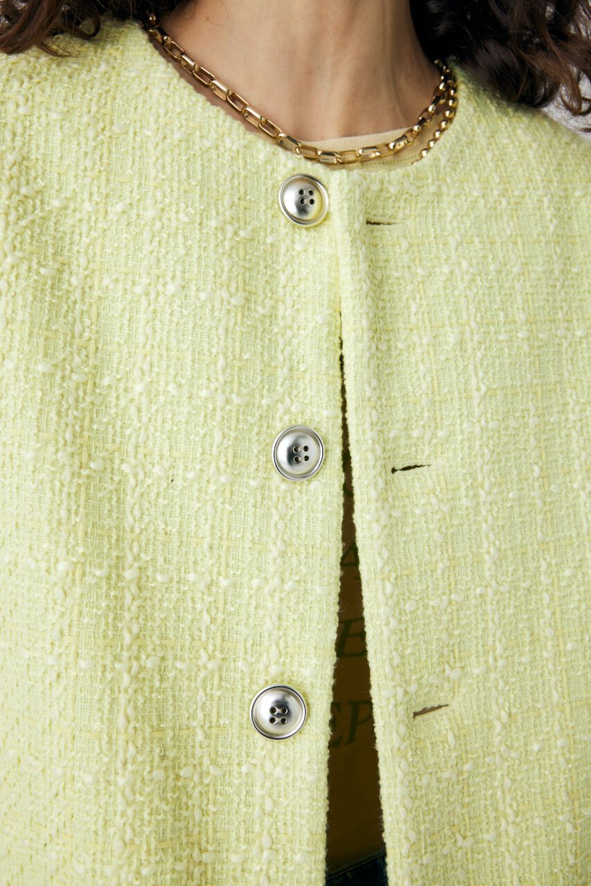 MOUSSY「TWEED BOX ジャケット」|その他|