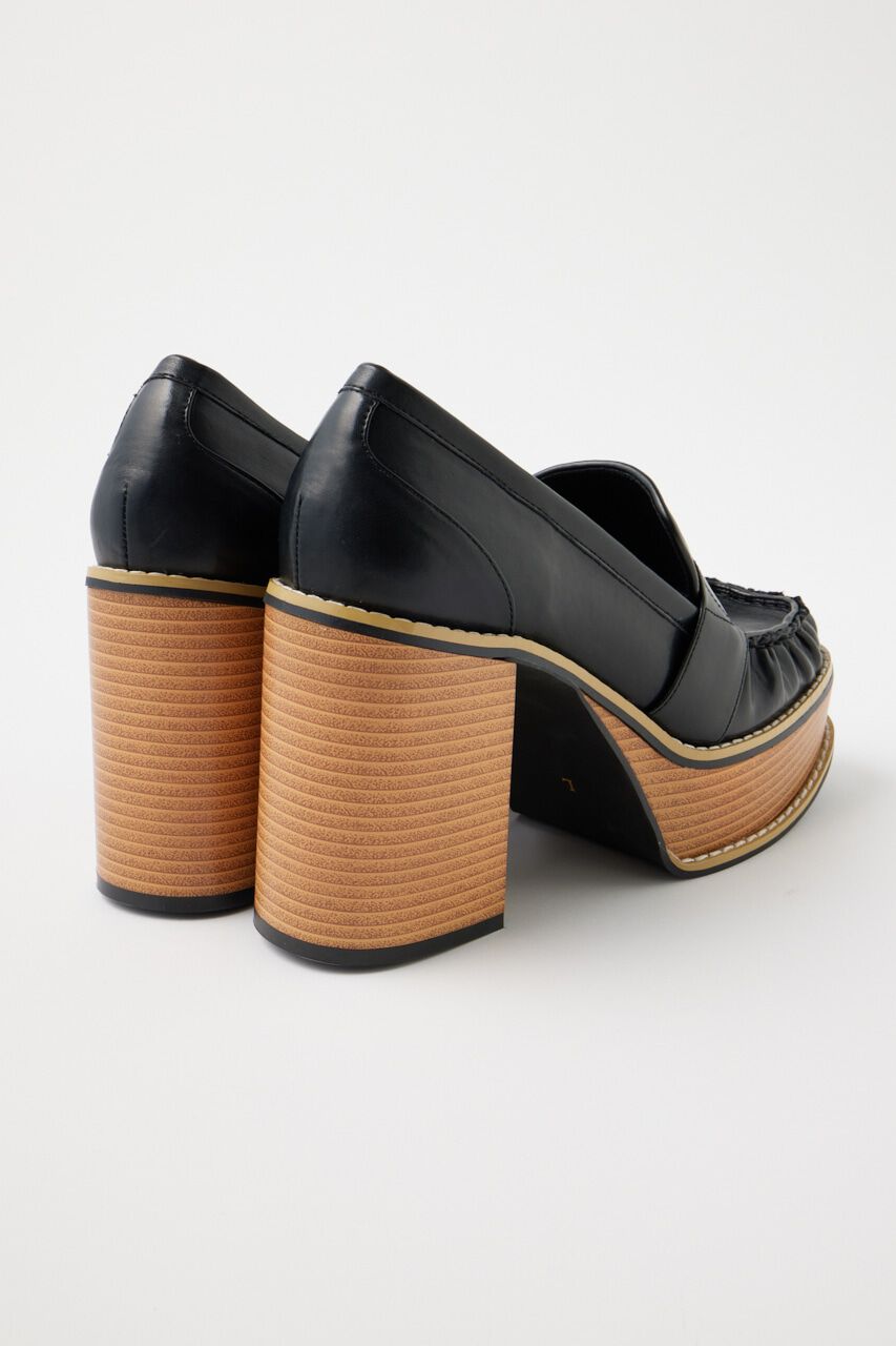 MOUSSY「PLATFORM SQUARE ローファー」|ローファー|