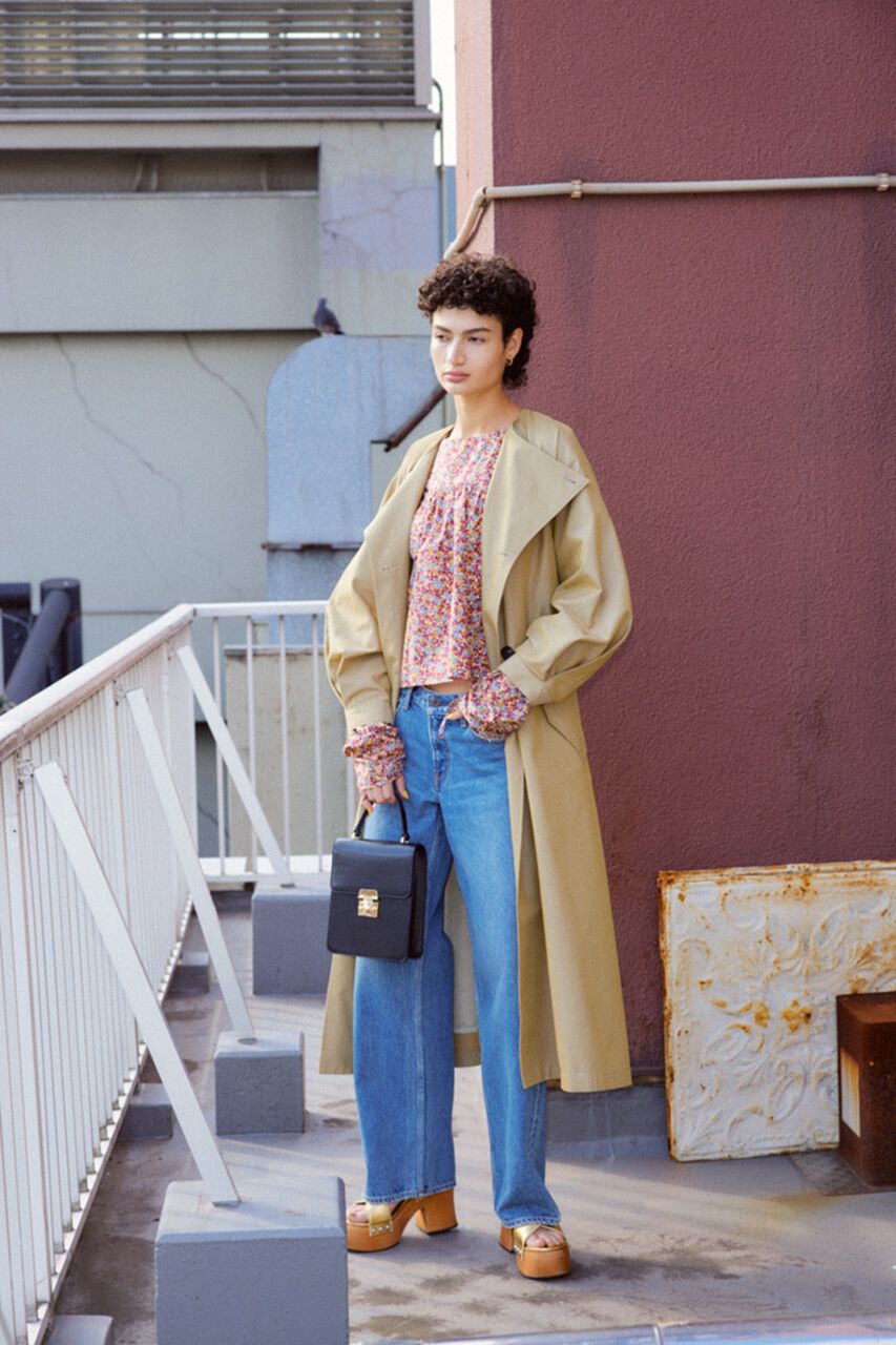 MOUSSY「COLLARLESS TRENCH コート」|その他|
