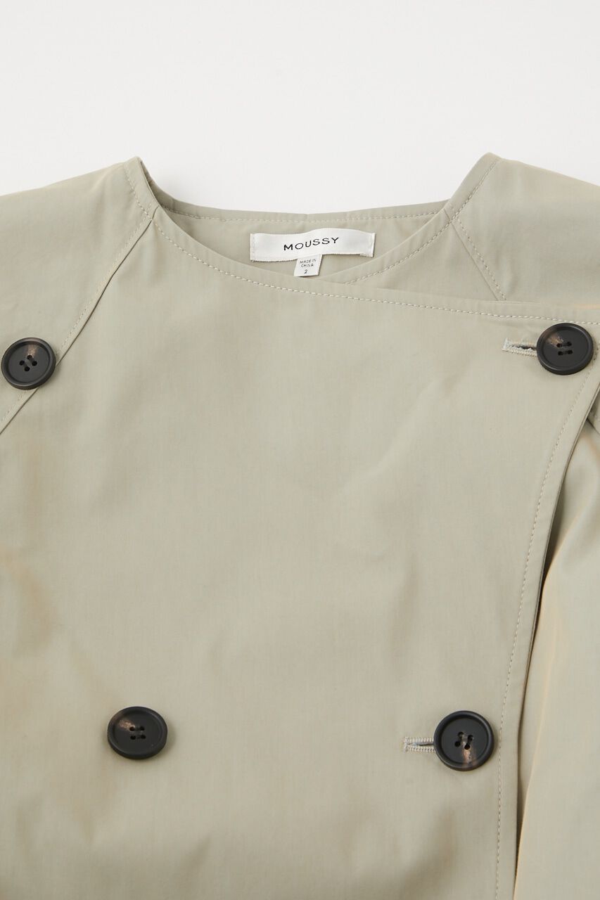 MOUSSY「COLLARLESS TRENCH コート」|その他|