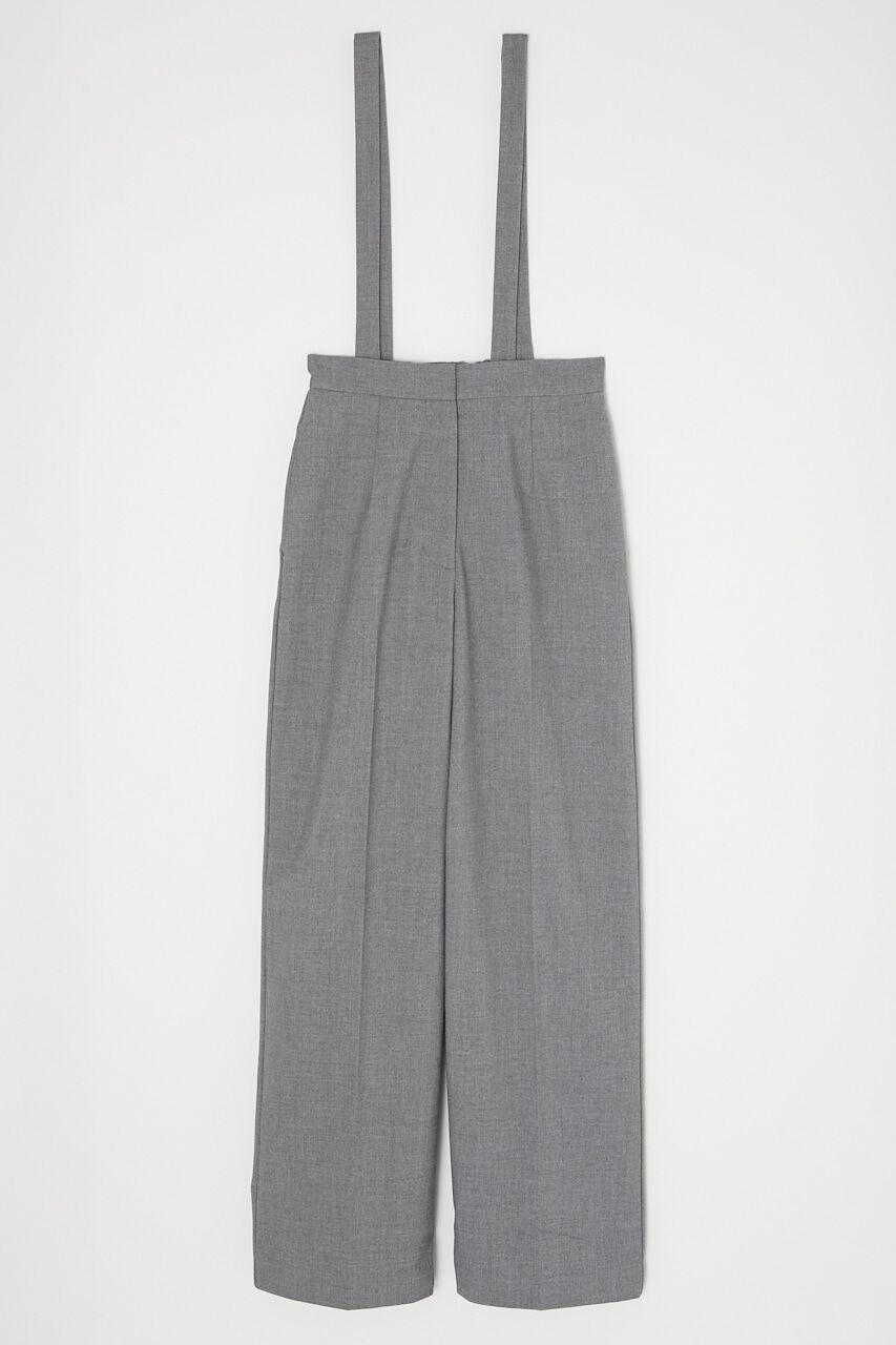 MOUSSY「SUSPENDER WIDE パンツ」|その他|GRY
