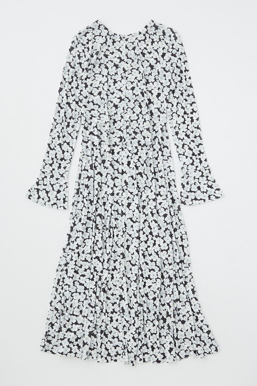 MOUSSY「FLORAL PRINT マキシドレス」|ワンピース|柄BLK5