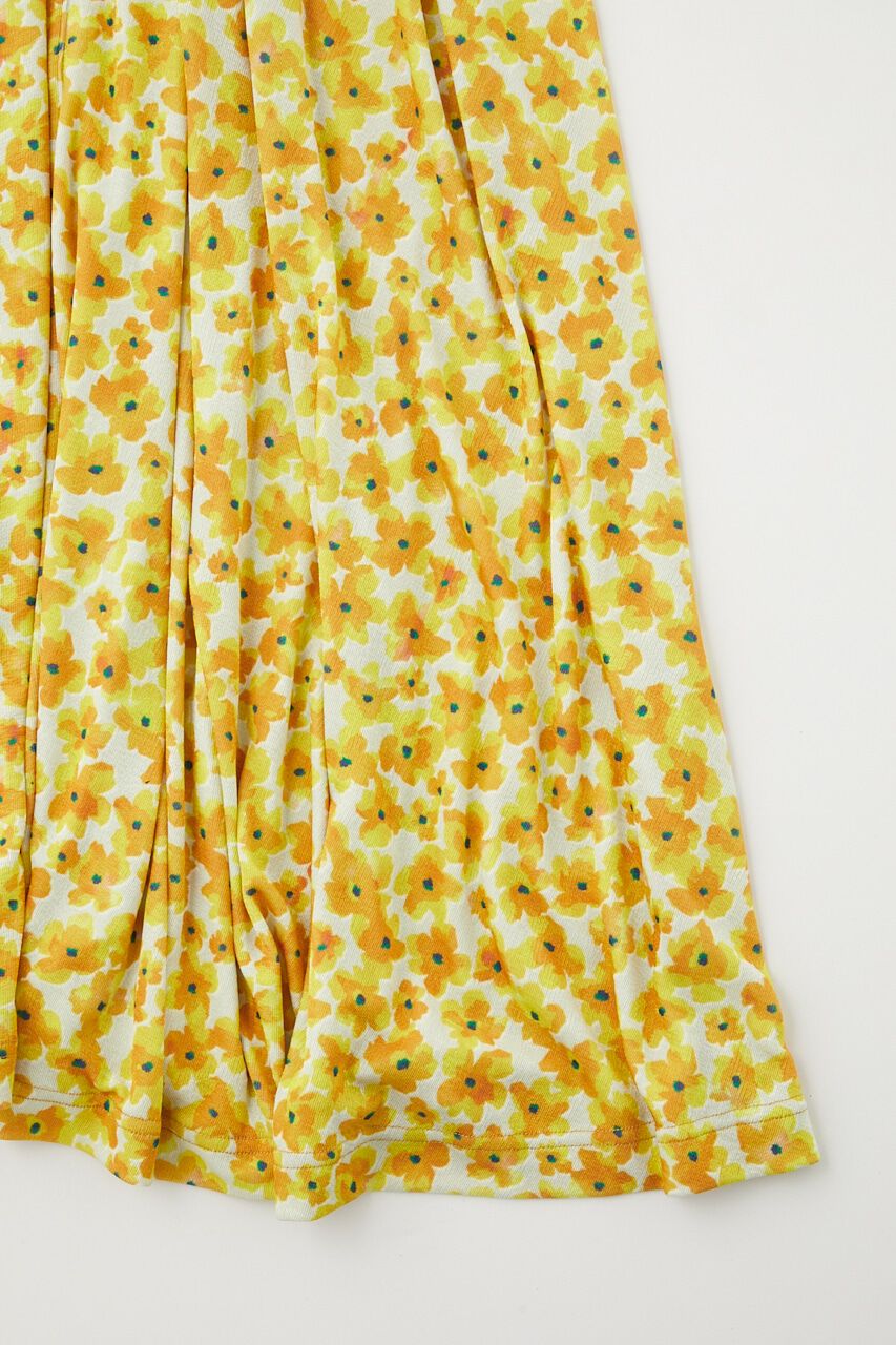 MOUSSY「FLORAL PRINT マキシドレス」|ワンピース|