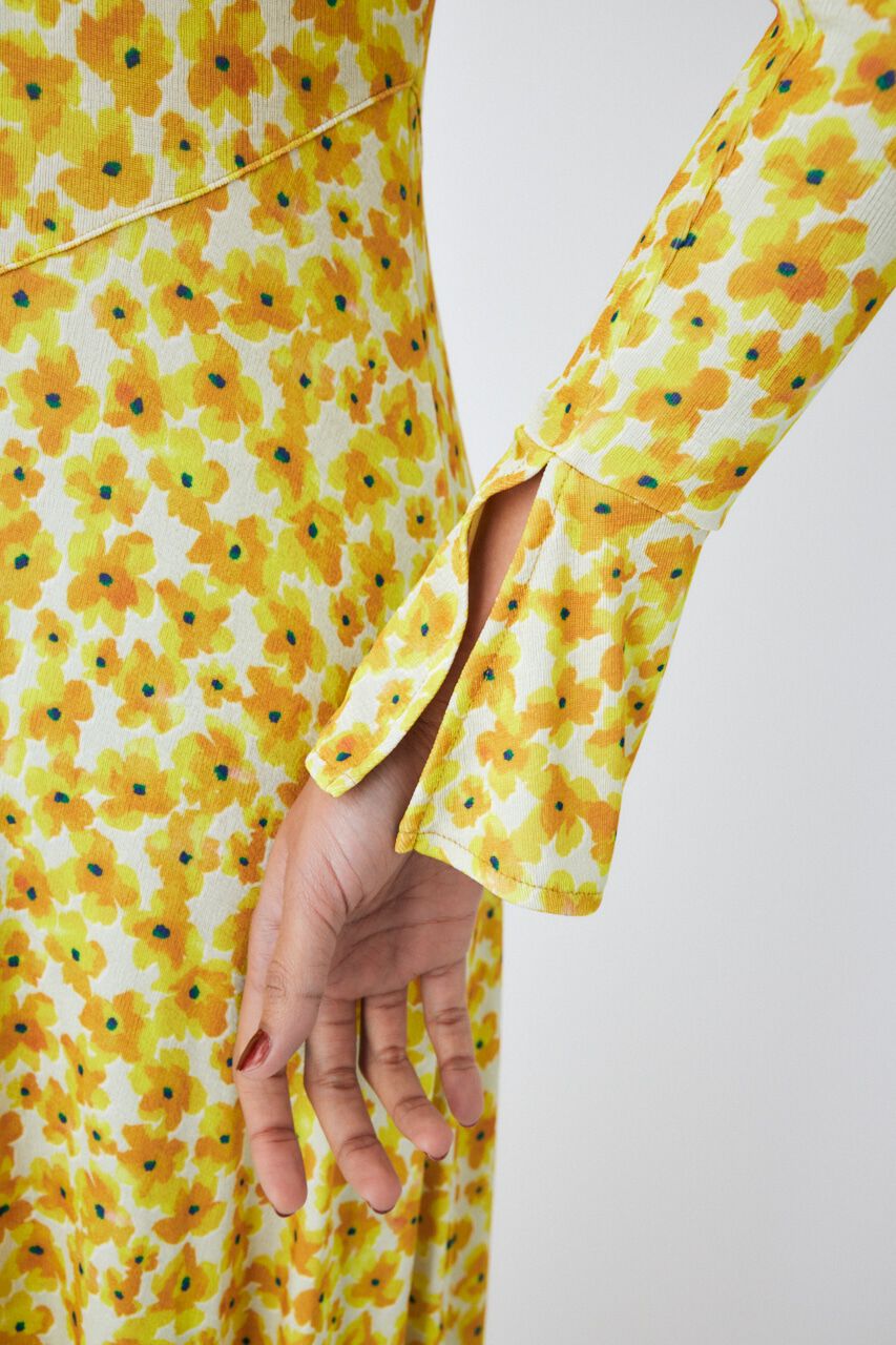 MOUSSY「FLORAL PRINT マキシドレス」|ワンピース|