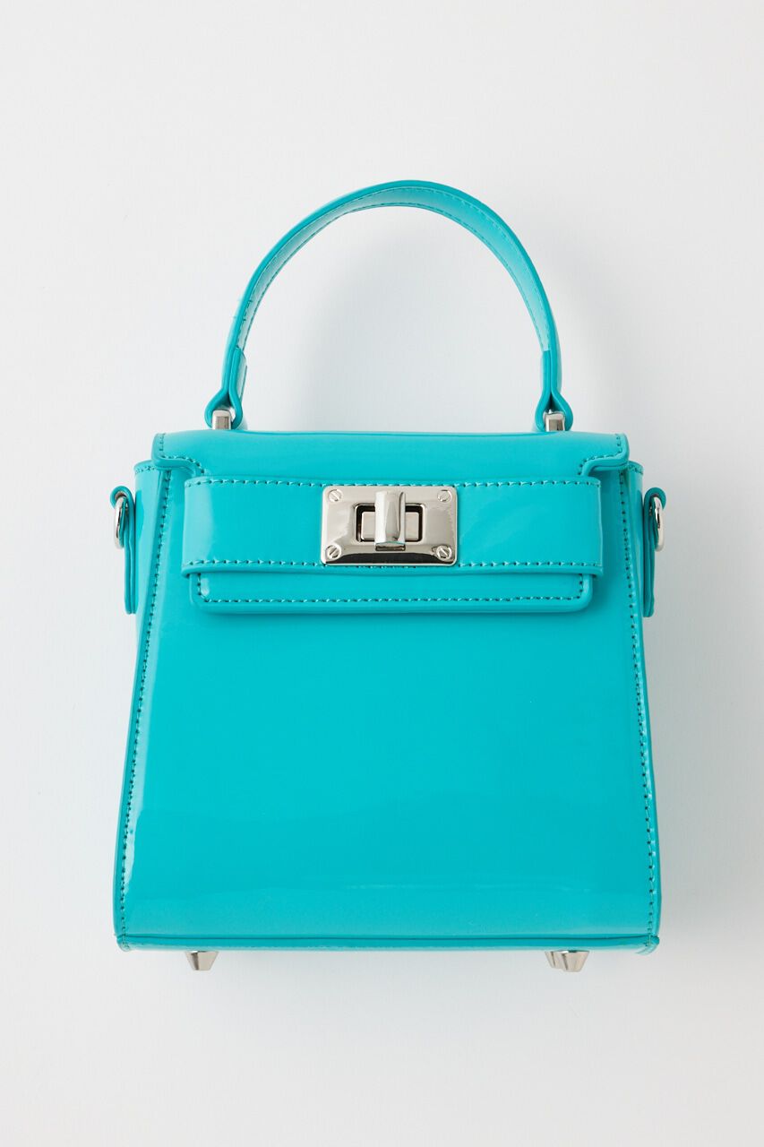 MOUSSY「ENAMEL SQUARE バッグ」|その他|L/GRN1