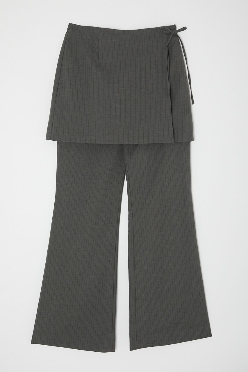 MOUSSY「SKIRT LAYERED FLARE パンツ」|その他|