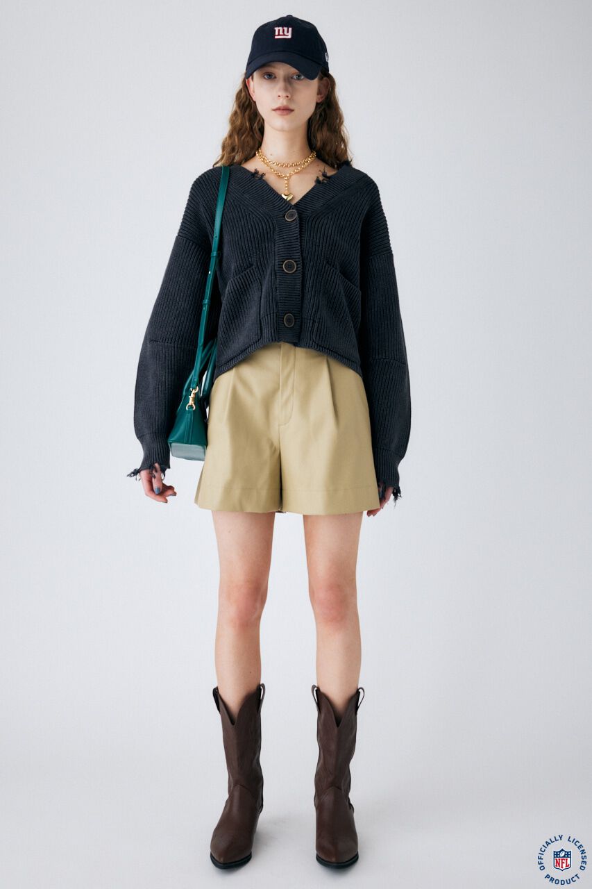 MOUSSY「F/LEATHER HW HALF パンツ」|その他|