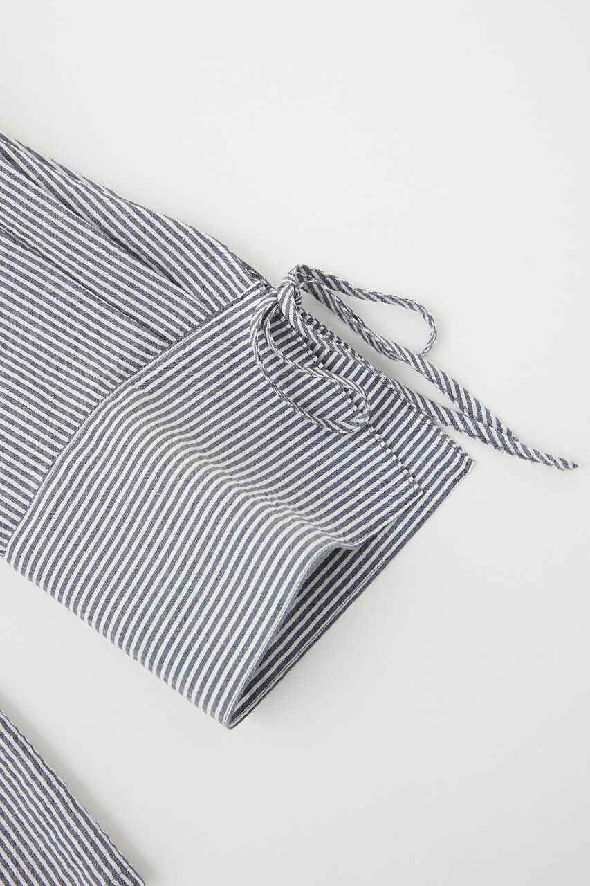 MOUSSY「STRIPE RAFFLE ブラウス」|シャツ・ブラウス|