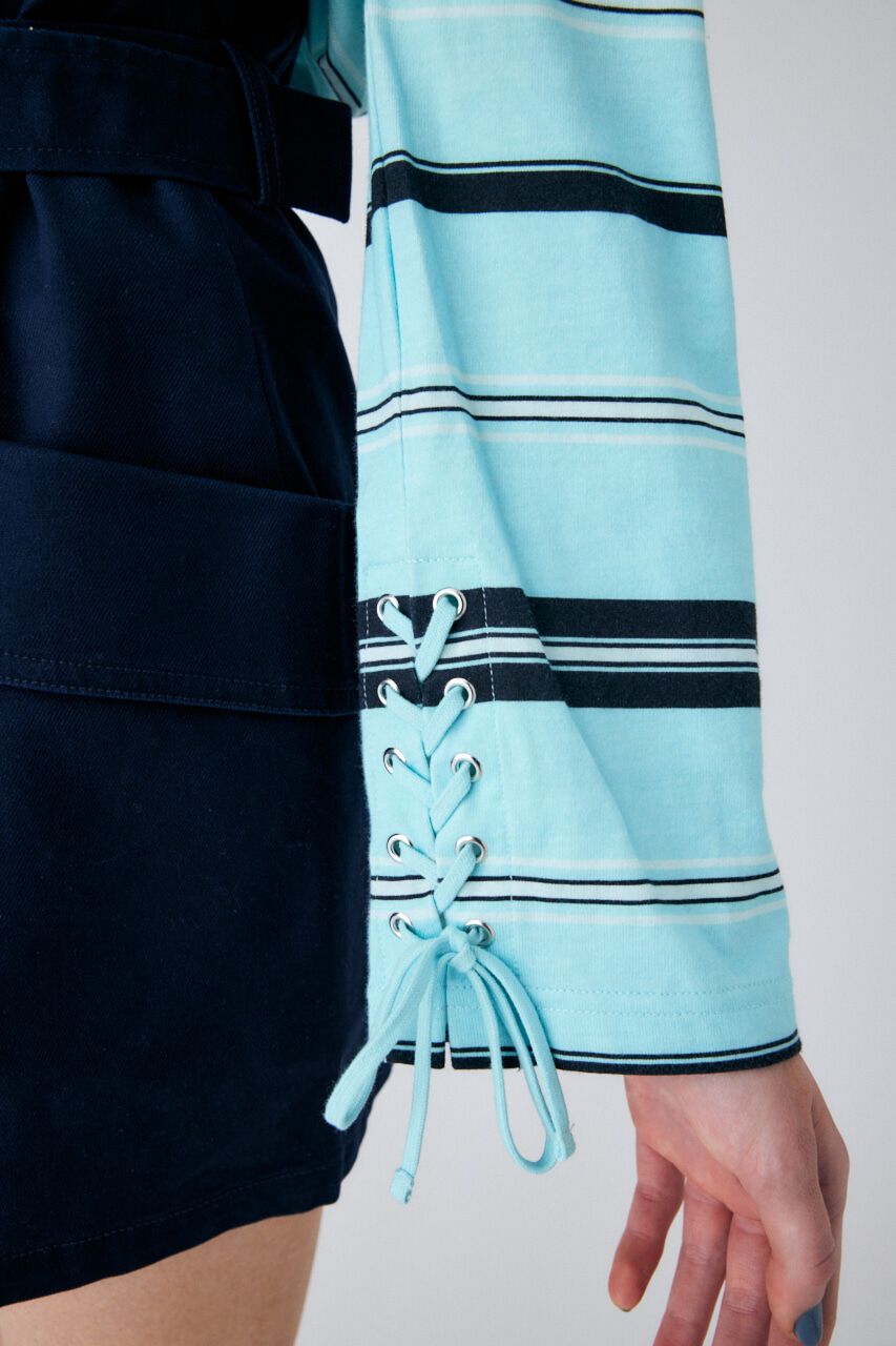 MOUSSY「OPEN SHOULDER LS Tシャツ」|Tシャツ・カットソー|