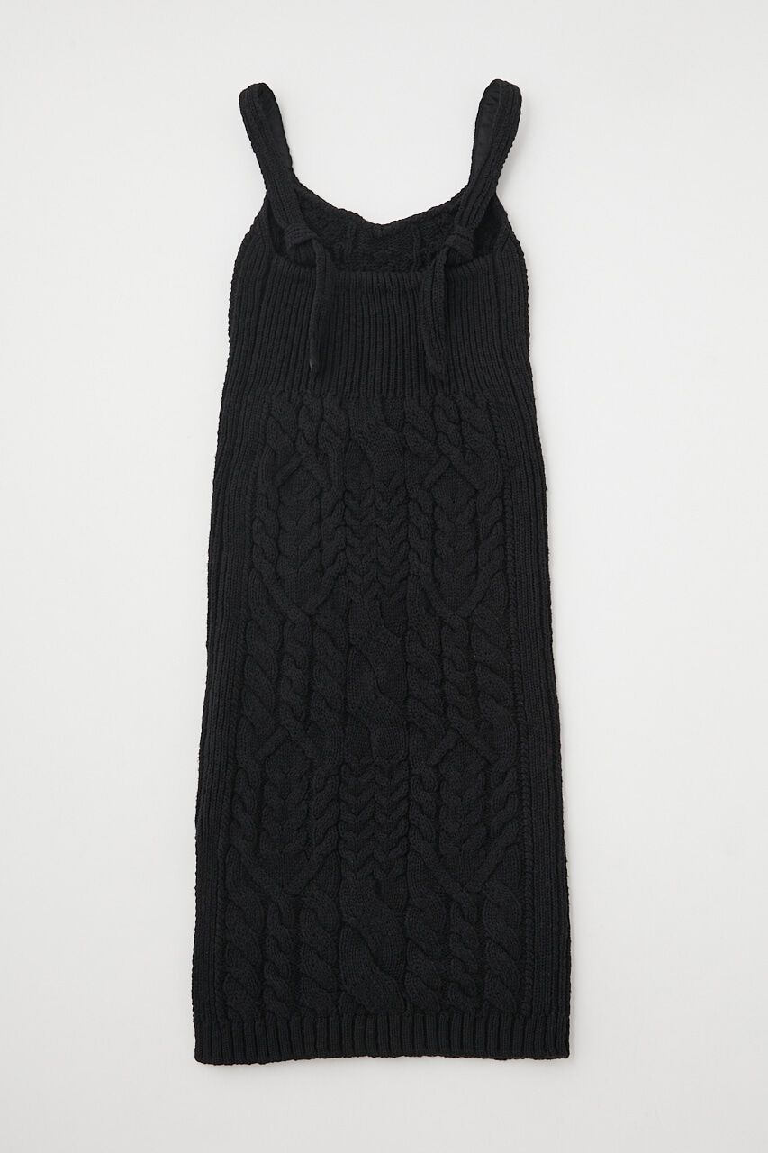 MOUSSY「COTTON SLAB KNIT ドレス」|ワンピース|