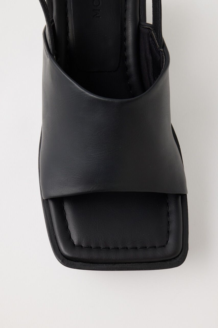 MOUSSY「SQUARE TOE WEDGE サンダル」|サンダル|