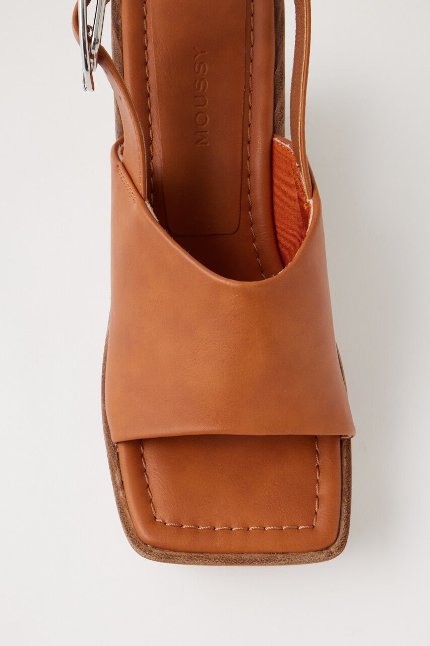 MOUSSY「SQUARE TOE WEDGE サンダル」|サンダル|