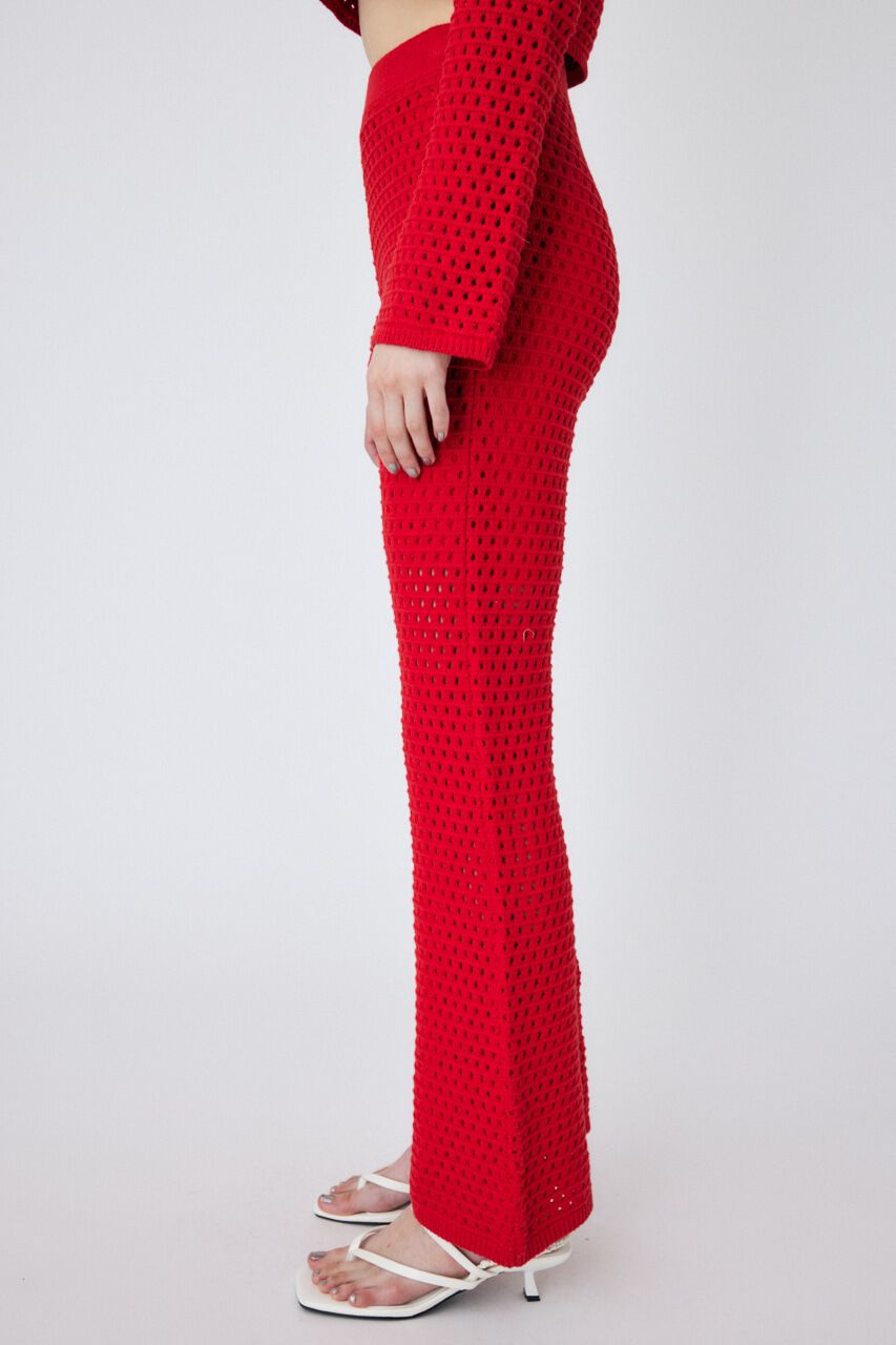 MOUSSY「CROCHET FLARE パンツ」|その他|