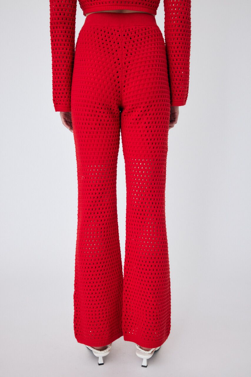 MOUSSY「CROCHET FLARE パンツ」|その他|
