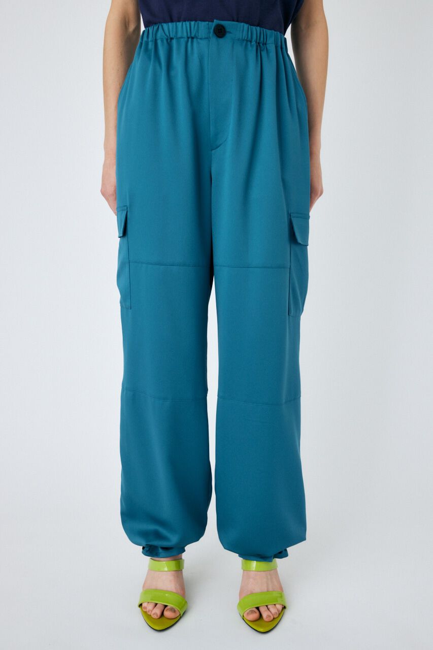 MOUSSY「SATIN WIDE CARGO パンツ」|その他|