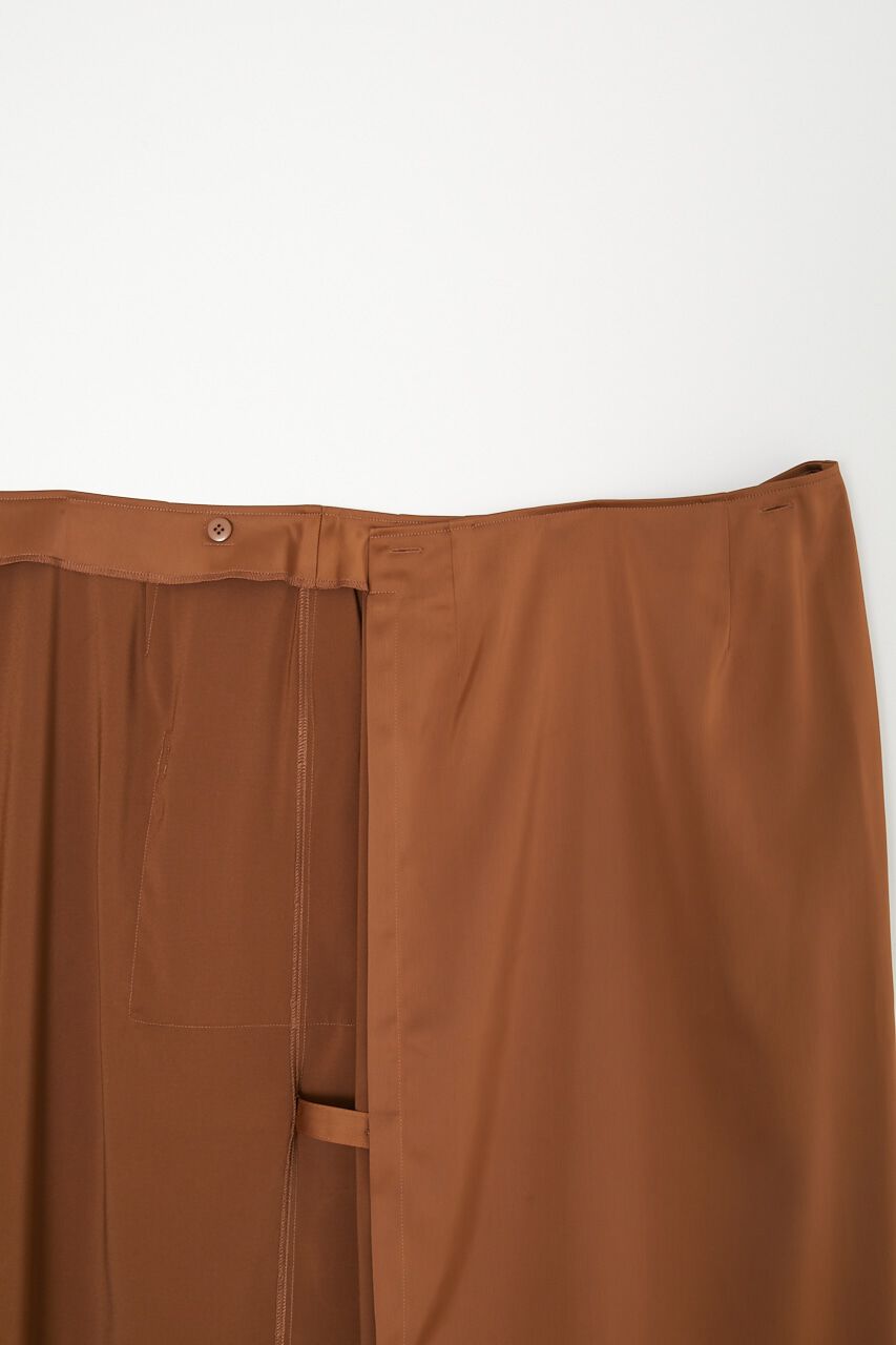 MOUSSY「WAIST TIE SATIN スカート」|スカート|