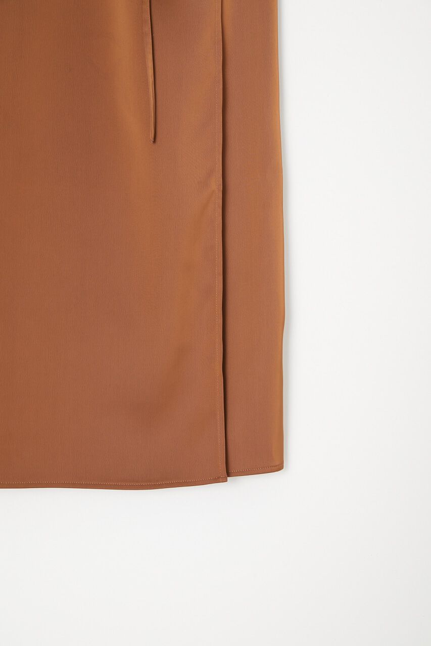 MOUSSY「WAIST TIE SATIN スカート」|スカート|