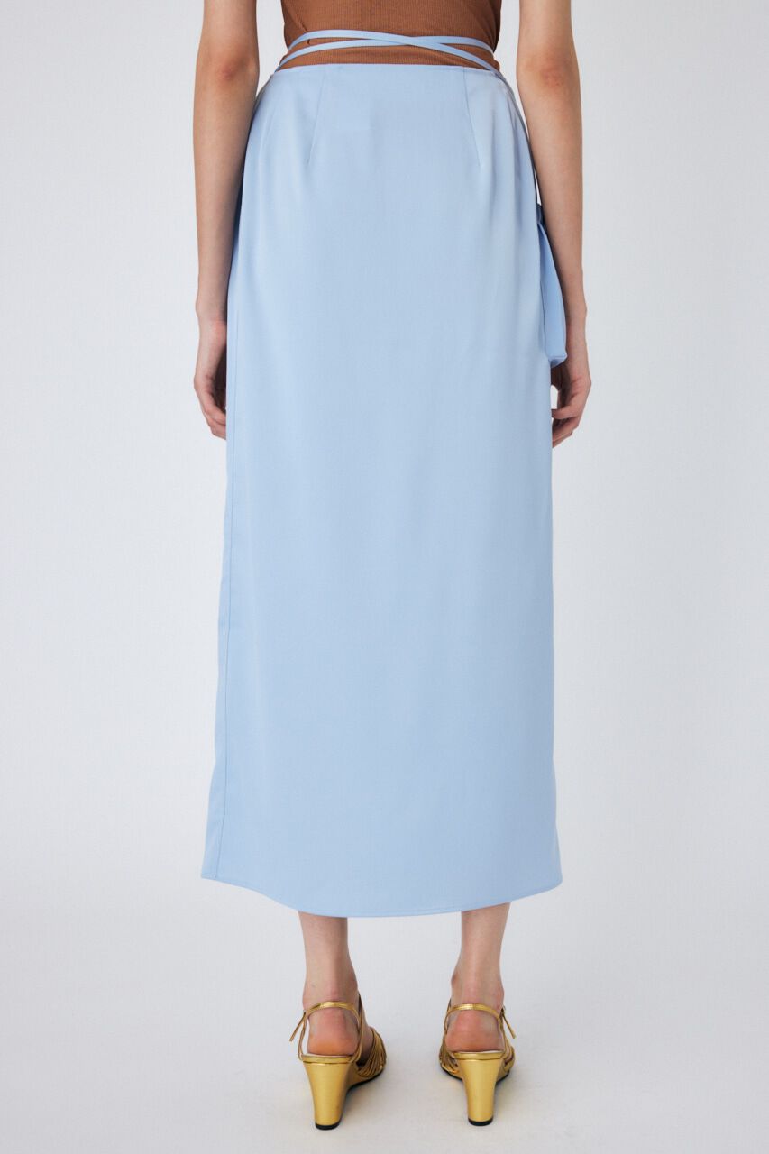 MOUSSY「WAIST TIE SATIN スカート」|スカート|