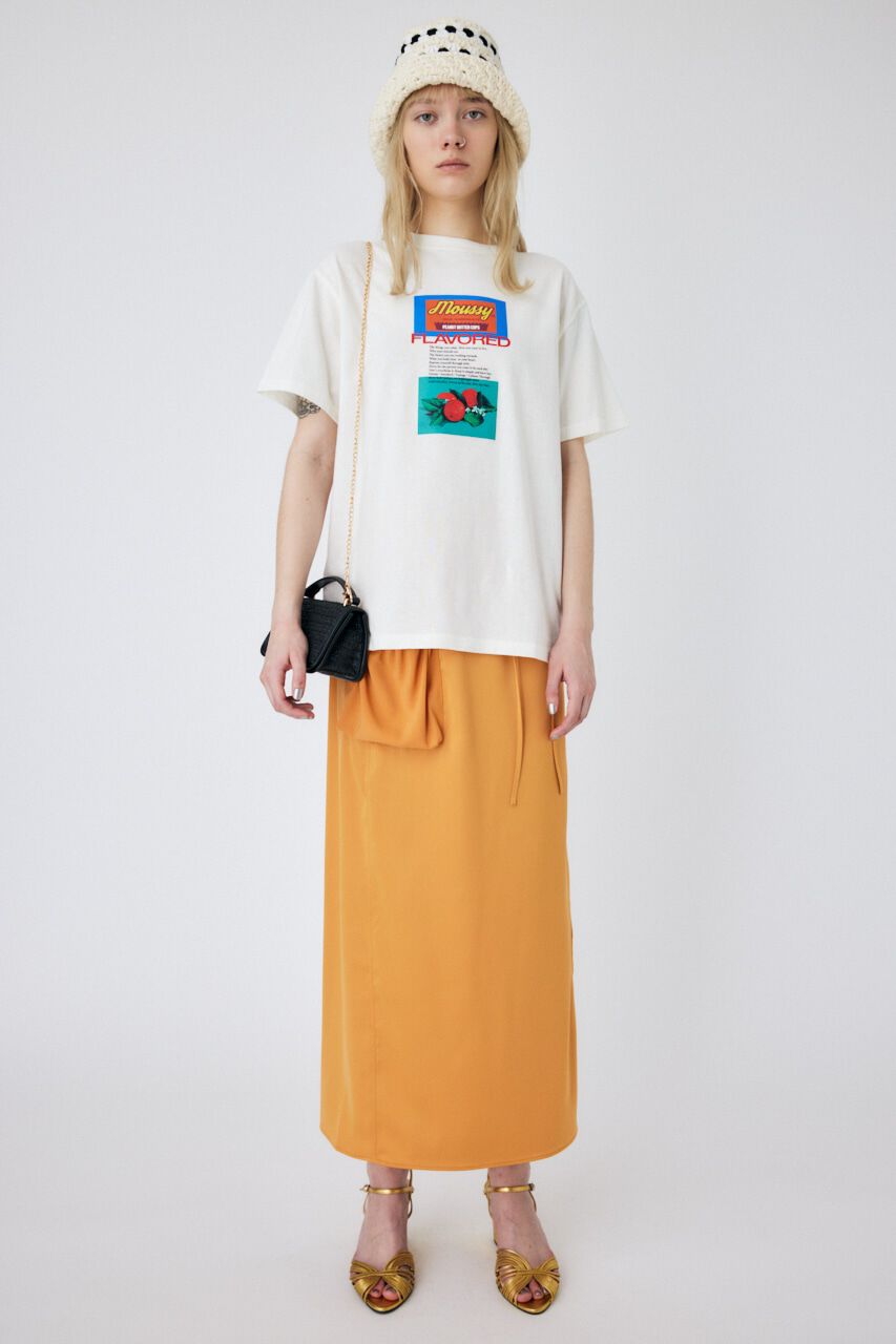 MOUSSY「WAIST TIE SATIN スカート」|スカート|ORG
