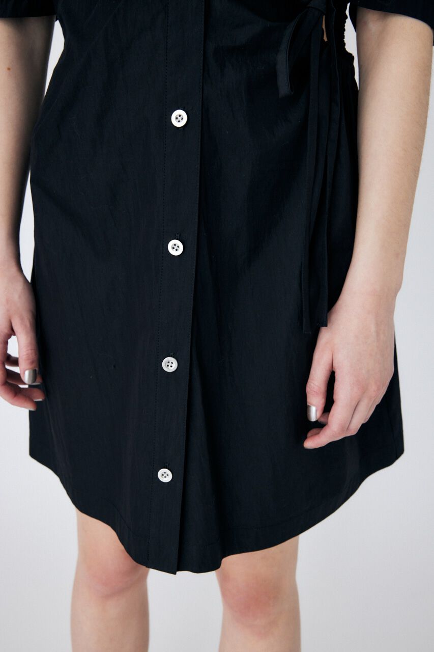 MOUSSY「SIDE OPEN SHIRT ミニドレス」|ワンピース|