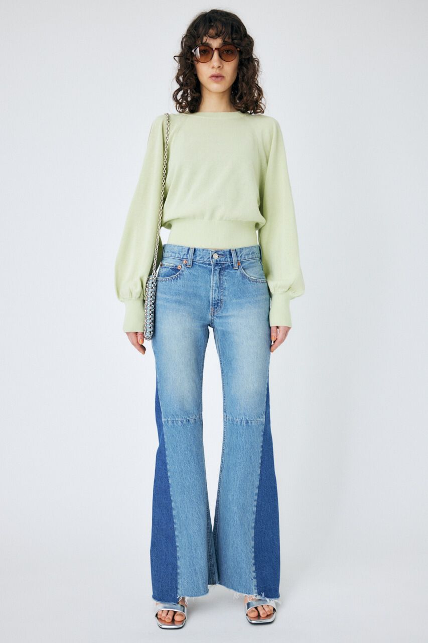 MOUSSY「LOWRISE REMAKE FLARE」|デニム|