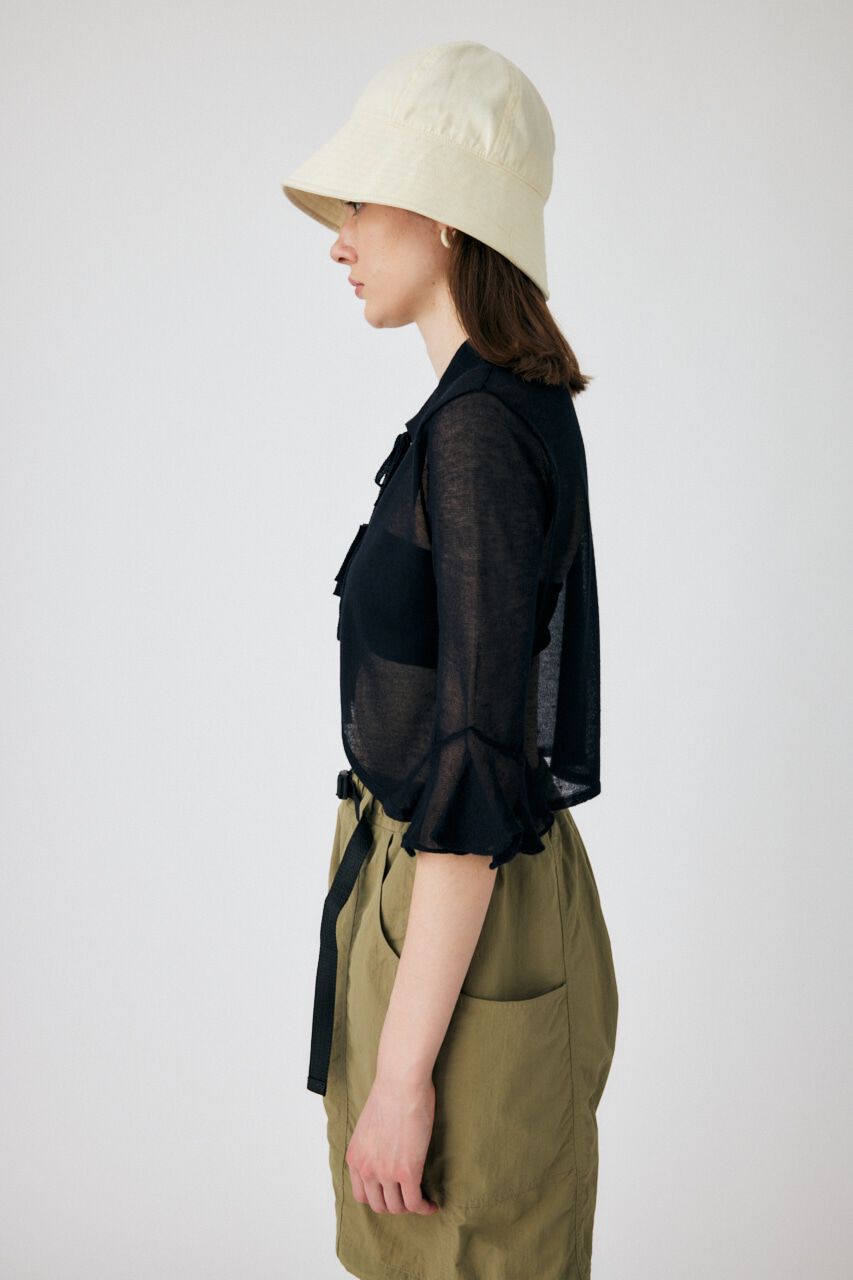 MOUSSY「SHORT SHIRT ボレロ」|シャツ・ブラウス|