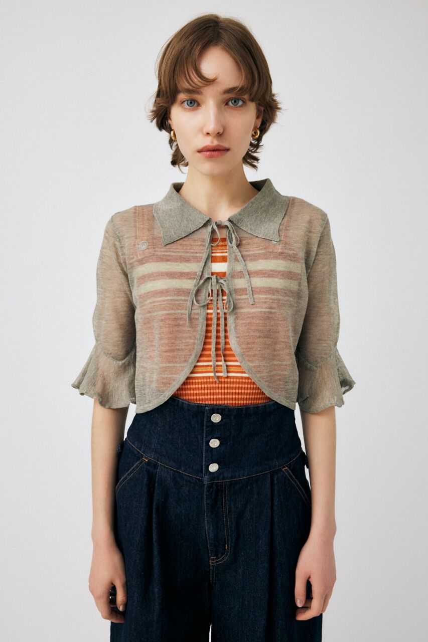 MOUSSY「SHORT SHIRT ボレロ」|シャツ・ブラウス|