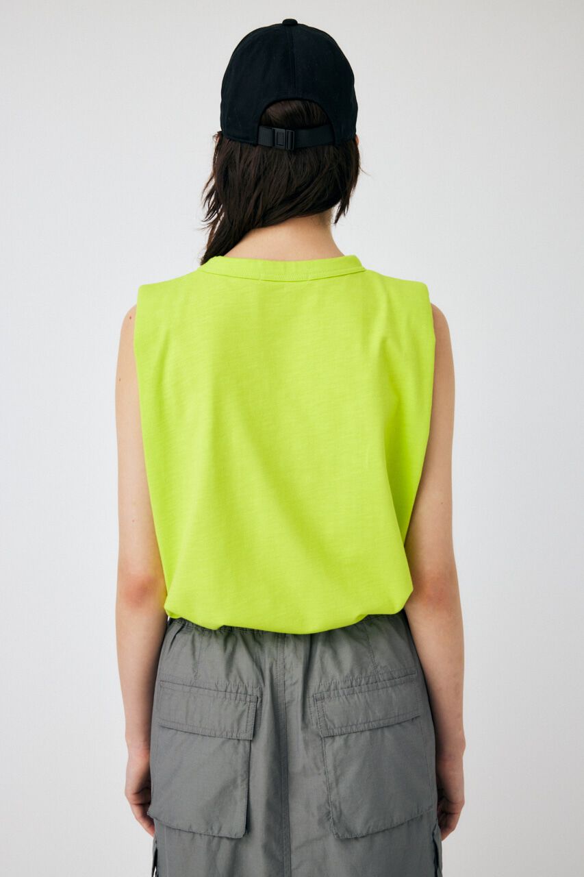 MOUSSY「PADDED SHOULDER タンクトップ」|タンクトップ|
