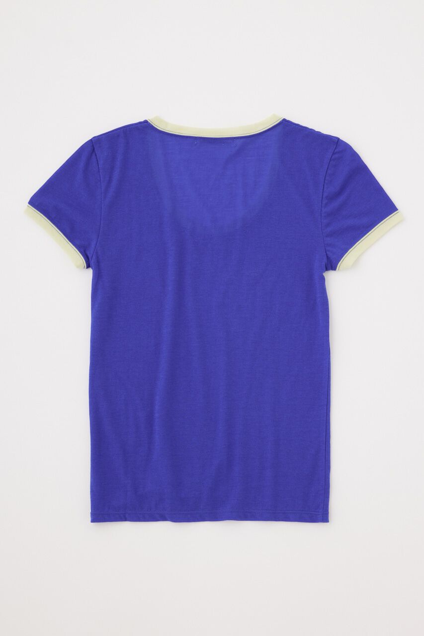 MOUSSY「SHEER RINGER TS」|Tシャツ・カットソー|