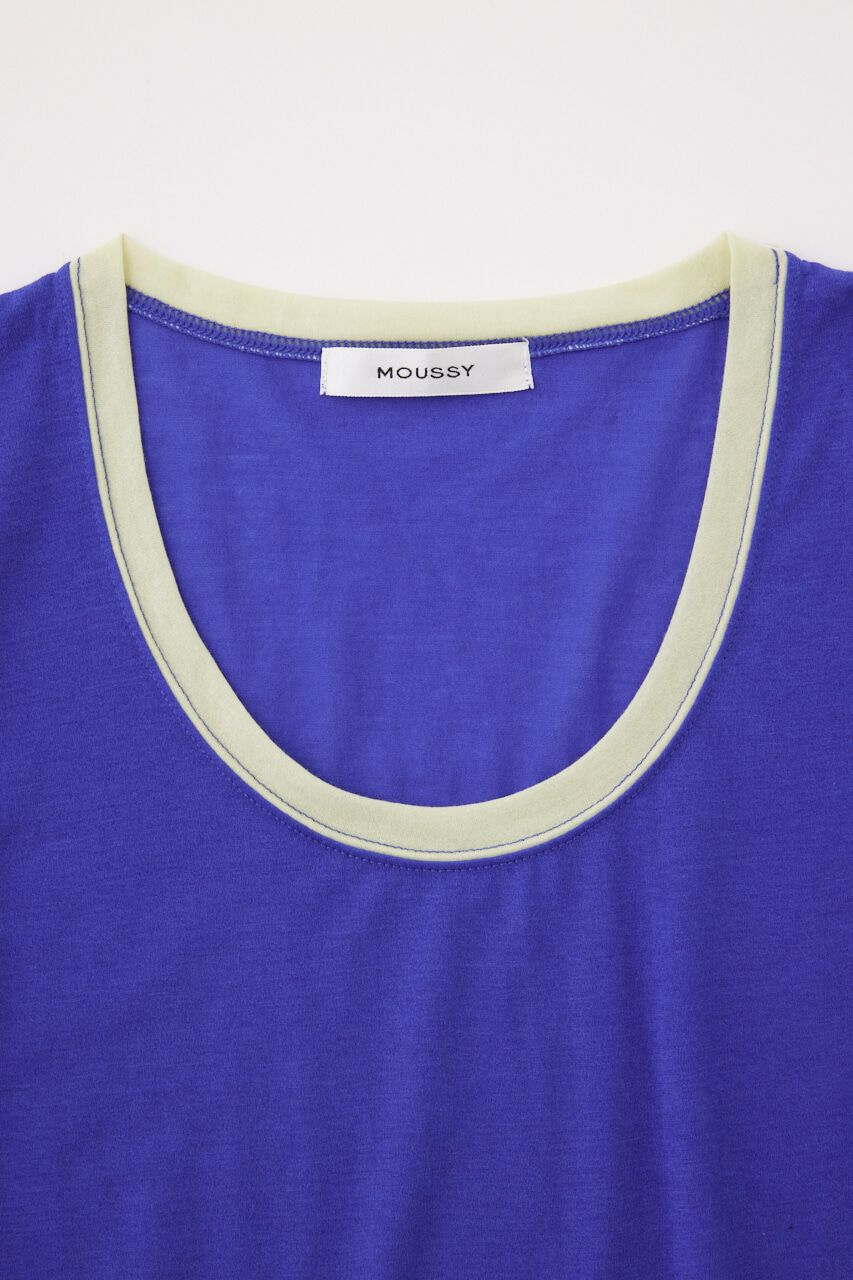 MOUSSY「SHEER RINGER TS」|Tシャツ・カットソー|