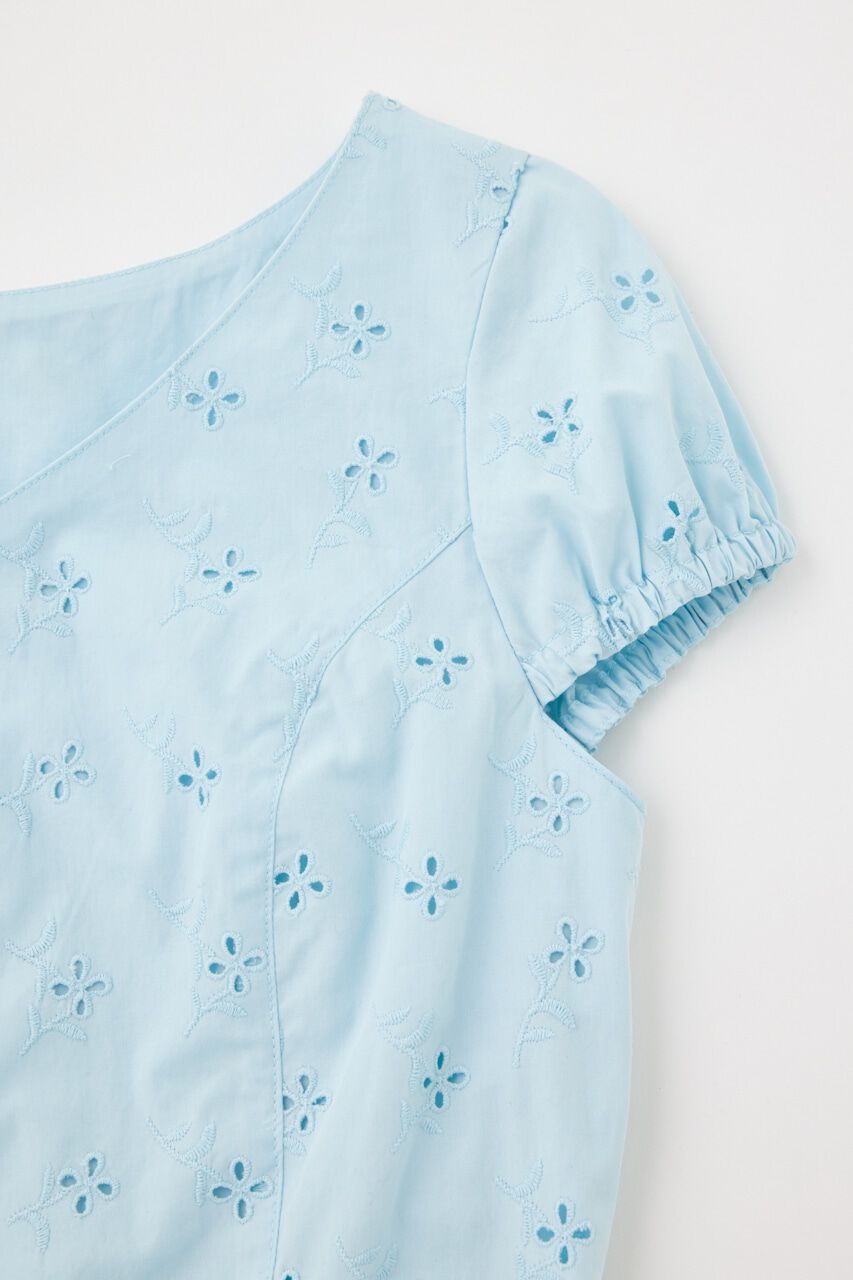 MOUSSY「EYELET CORSET ブラウス」|シャツ・ブラウス|