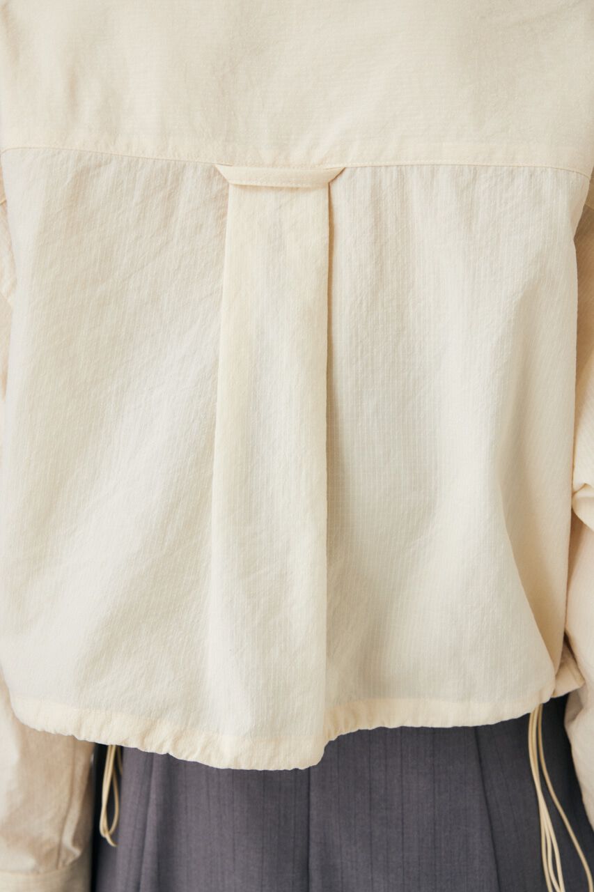 MOUSSY「RIPSTOP CROPPED シャツ」|シャツ・ブラウス|