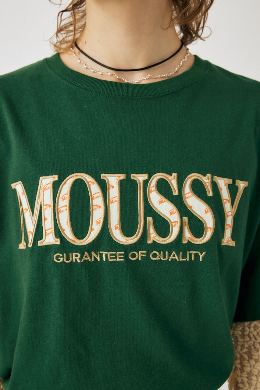 MOUSSY「MOUSSY LOGO IN LOGO Tシャツ」|Tシャツ・カットソー|