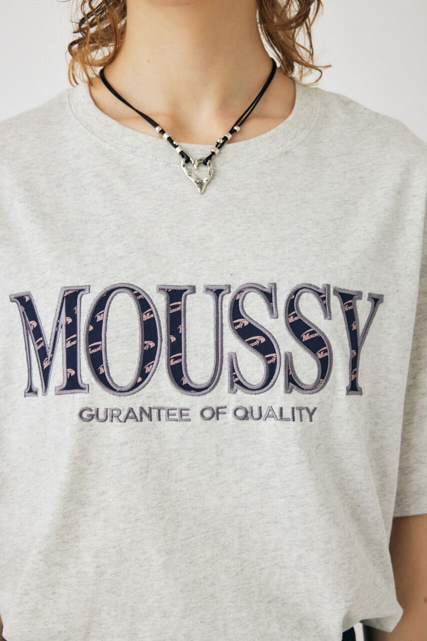 MOUSSY「MOUSSY LOGO IN LOGO Tシャツ」|Tシャツ・カットソー|