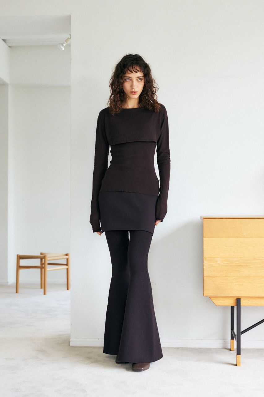 MOUSSY「ニットフレアパンツセット」|その他|