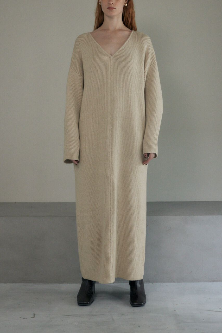 MOUSSY「スラックニットドレス」|ワンピース|