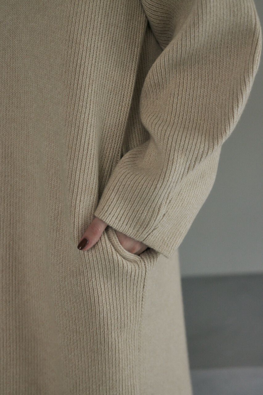 MOUSSY「スラックニットドレス」|ワンピース|