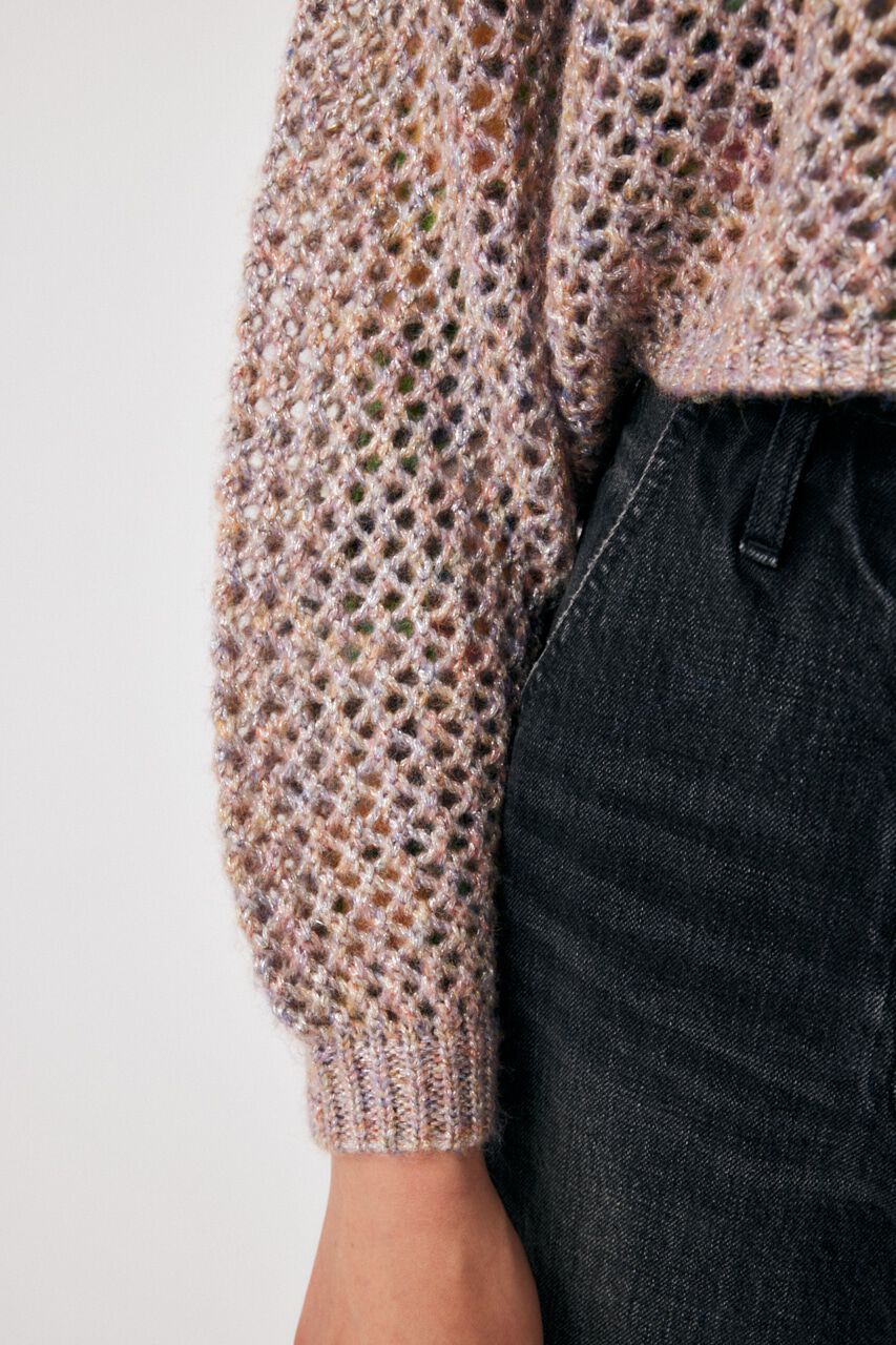 MOUSSY「LUREX MESH ニット」|ニット・セーター|