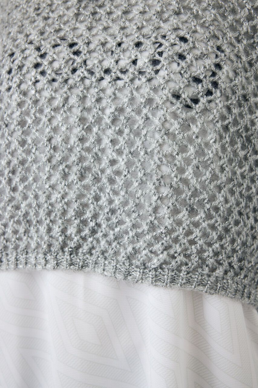 MOUSSY「LUREX MESH ニット」|ニット・セーター|