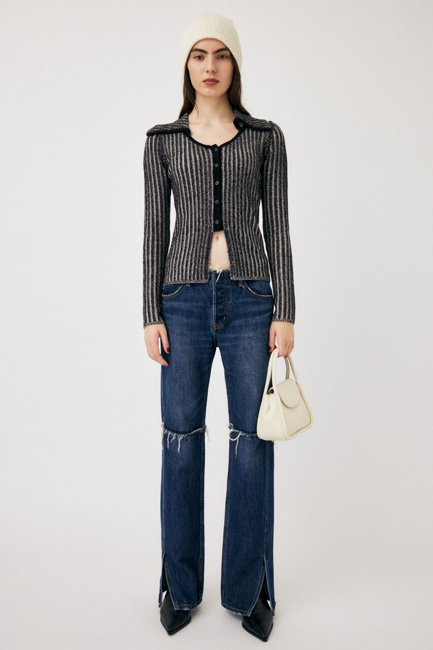 MOUSSY「SKIPPER BI COLOR ニット」|ニット・セーター|