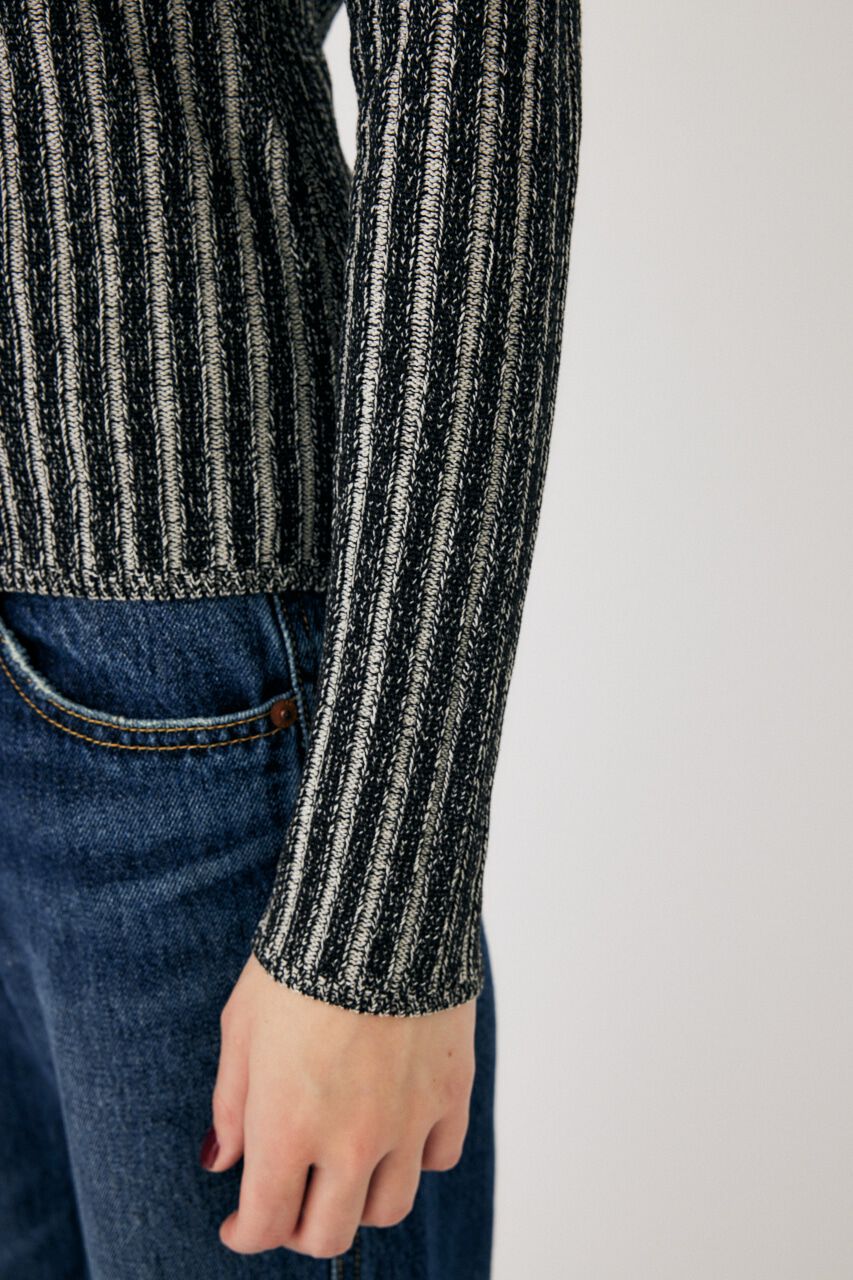 MOUSSY「SKIPPER BI COLOR ニット」|ニット・セーター|