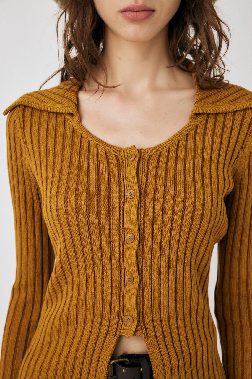 MOUSSY「SKIPPER BI COLOR ニット」|ニット・セーター|