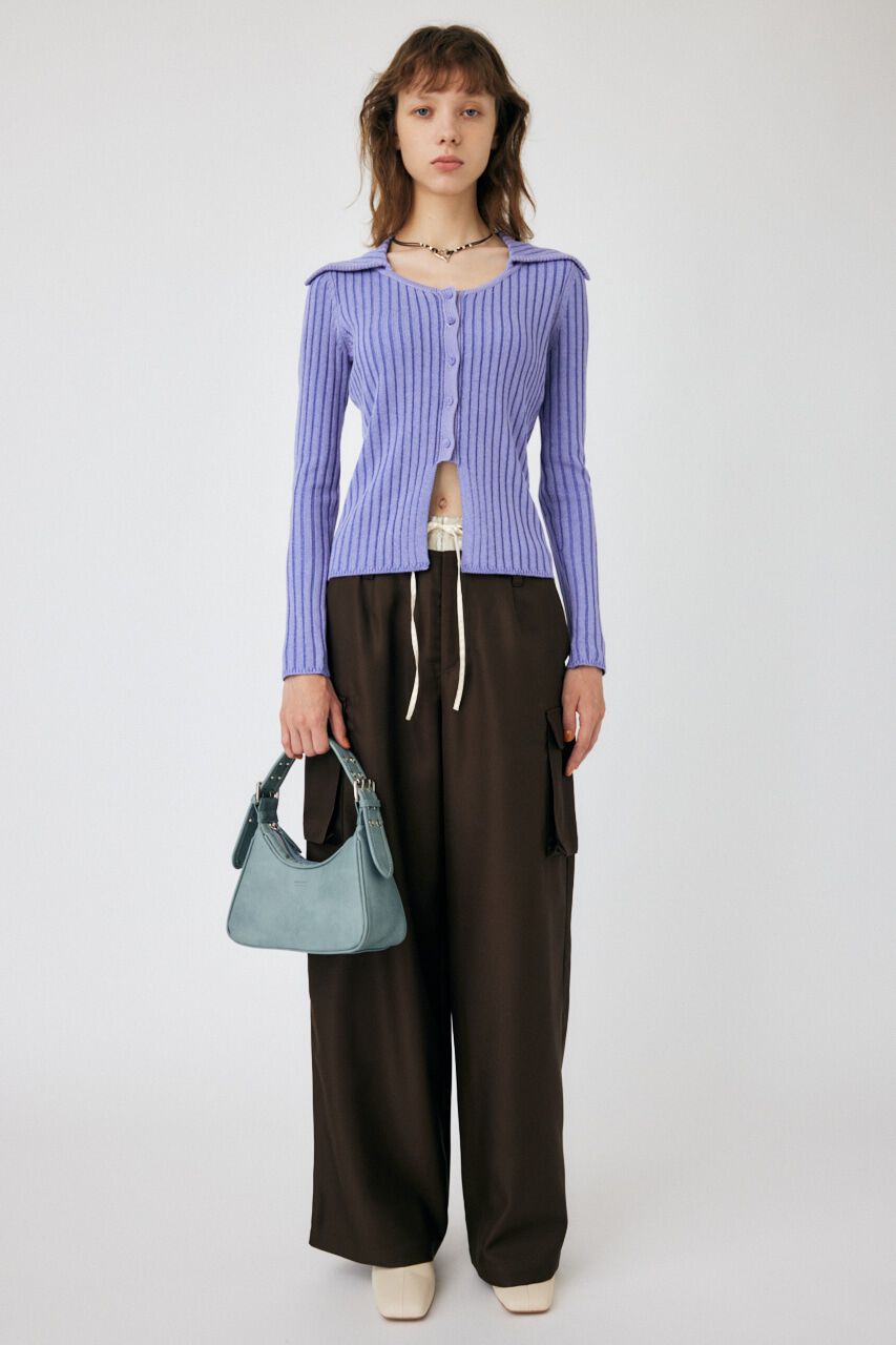 MOUSSY「SKIPPER BI COLOR ニット」|ニット・セーター|